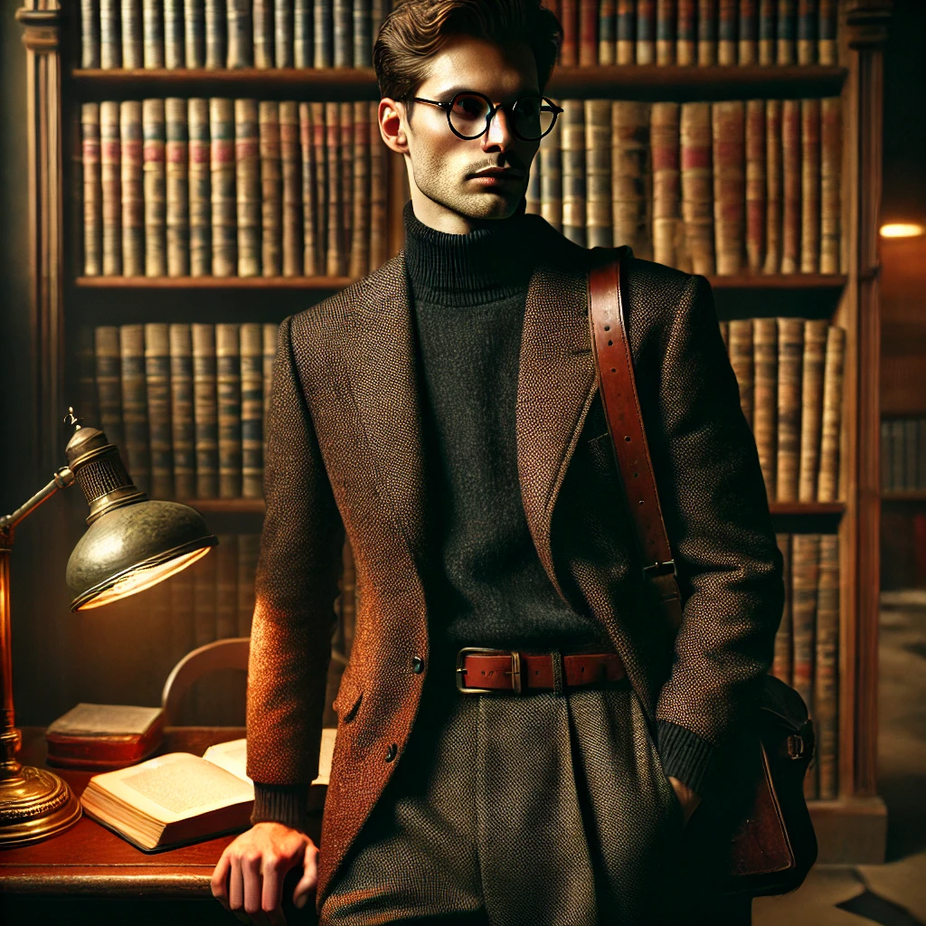 Dark Academia Fashion Men
