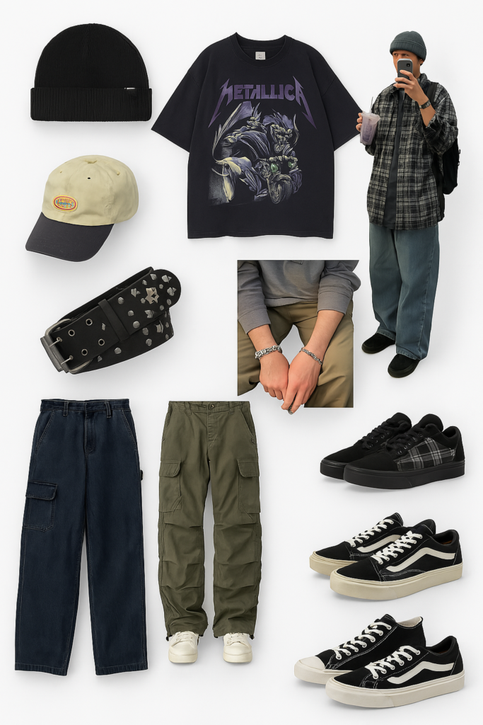 Key Elements of the Skater Guy style