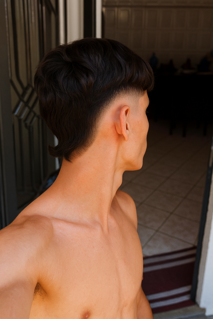 High-Fade Mullet