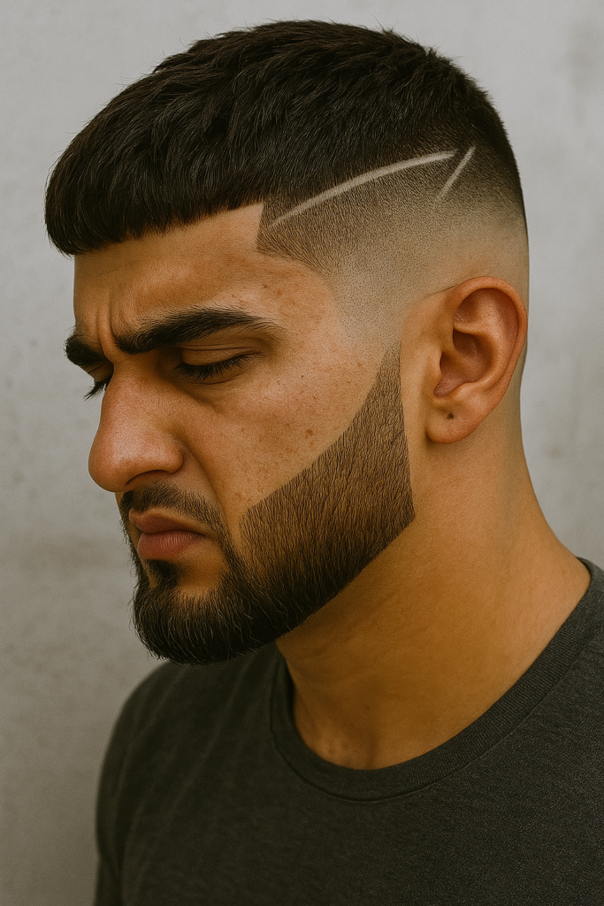 With a Razor Cut Design