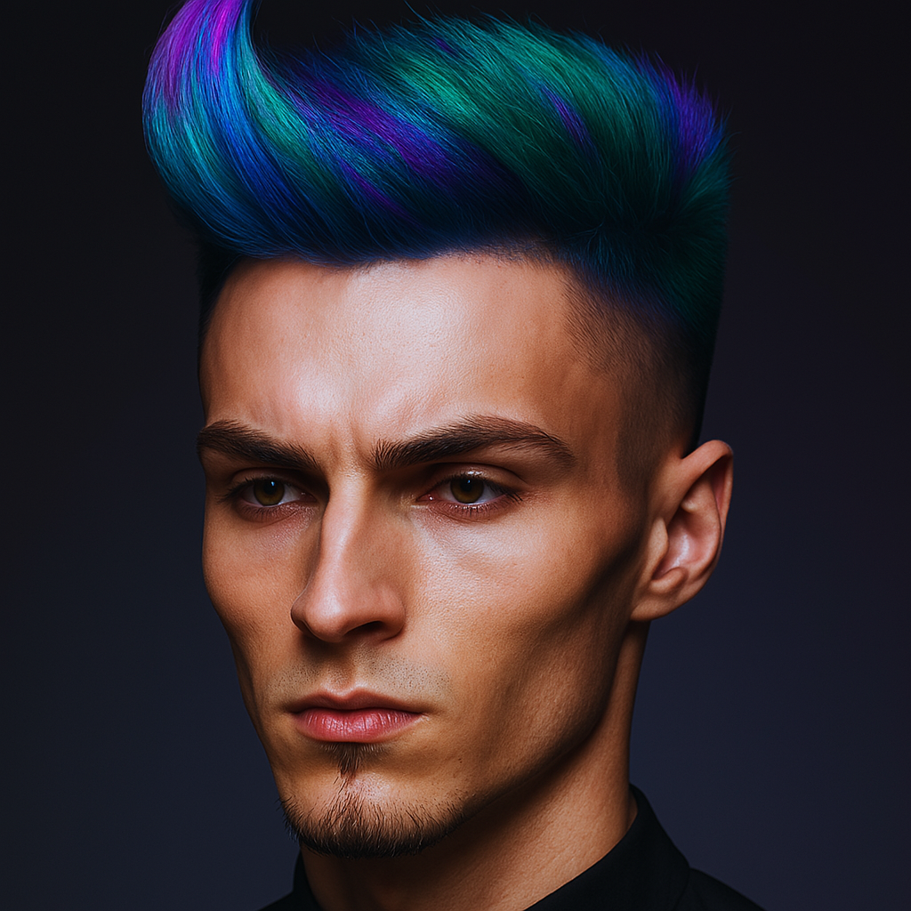 Taper Fade with Quiff