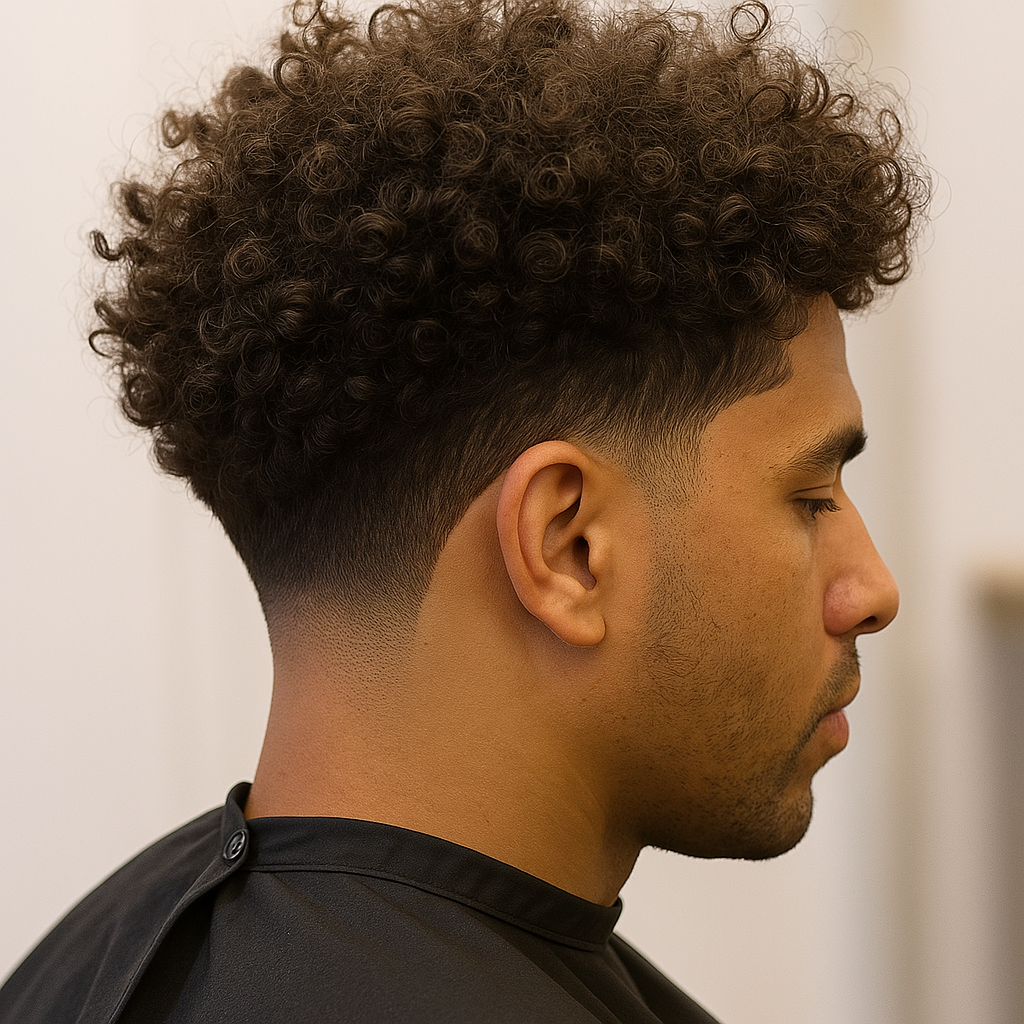 Curly Low Taper