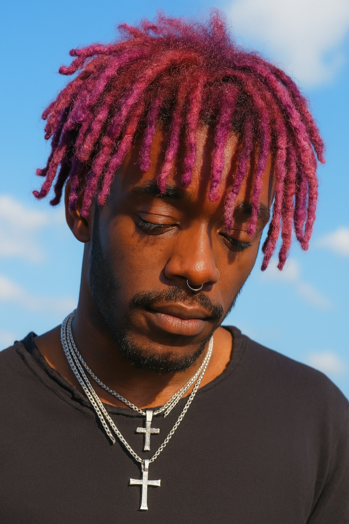 Colorful 'fro / Dreadlocks