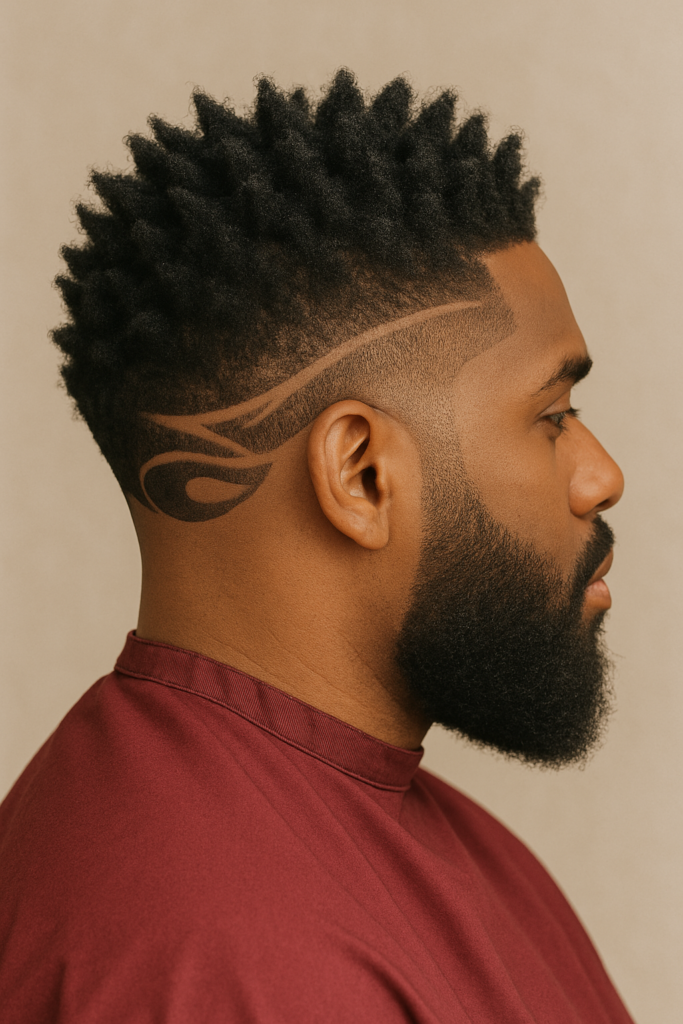 Short Dreadlocks with Undercut Design